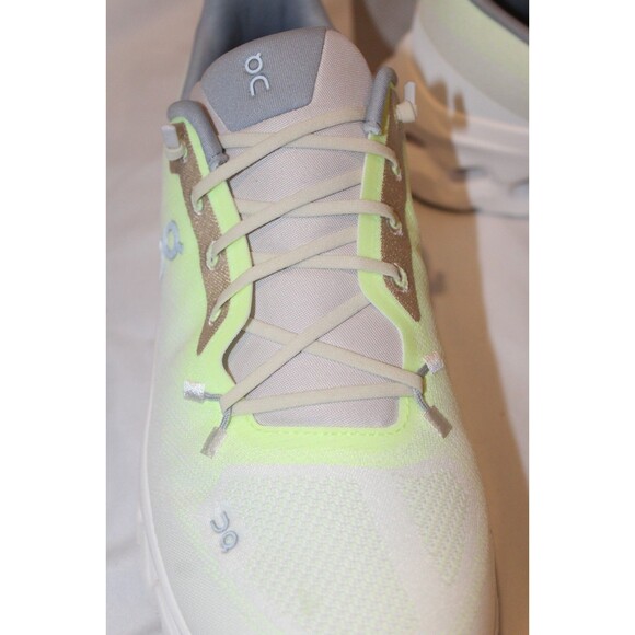 ON CLOUD WOMEN'S CLOUDTILT RUNNING SHOES SNEAKERS LIME IVORY NIB $170 SZ 10 - Picture 5 of 6